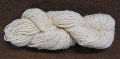 Worsted weight Cotswold rug yarn