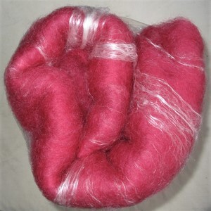 Cherry silk rolled